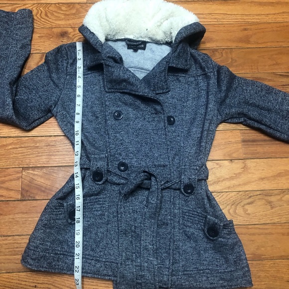 Small blue wash pea coat jacket - Picture 10 of 10